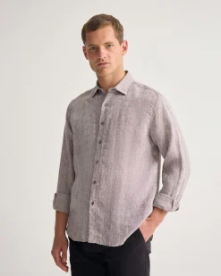 Cooper French Linen Long Sleeve Shirt