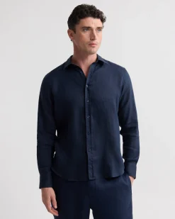 Cooper Ls French Linen Shirt