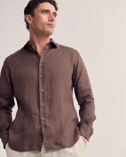 Cooper Ls French Linen Shirt