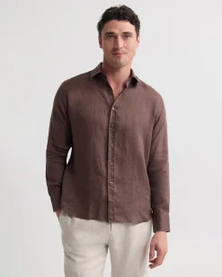 Cooper Ls French Linen Shirt