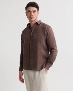 Cooper Ls French Linen Shirt