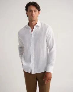 Cooper Ls French Linen Shirt