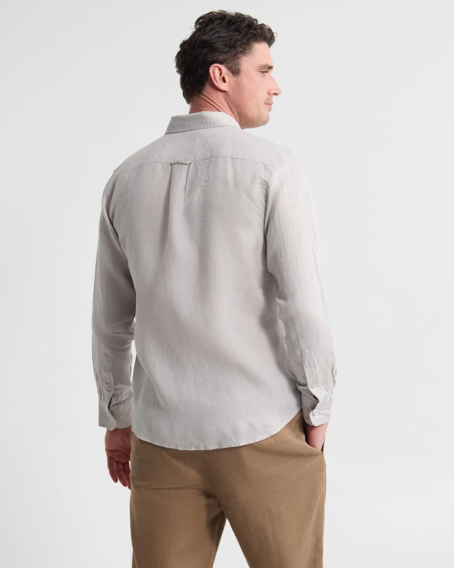 Cooper Ls French Linen Shirt
