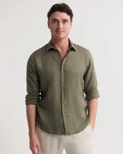 Cooper Ls French Linen Shirt
