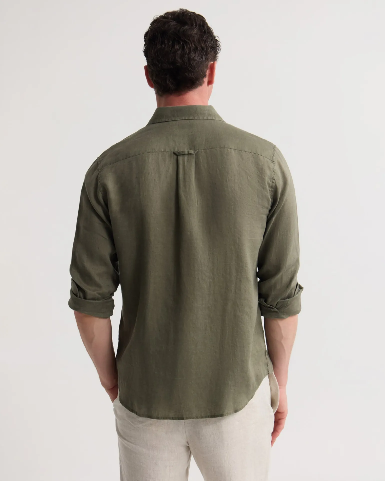 Cooper Ls French Linen Shirt