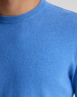 Cotton Cashmere Crew Neck Knit