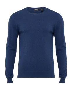 Cotton Cashmere Crew Neck Knit