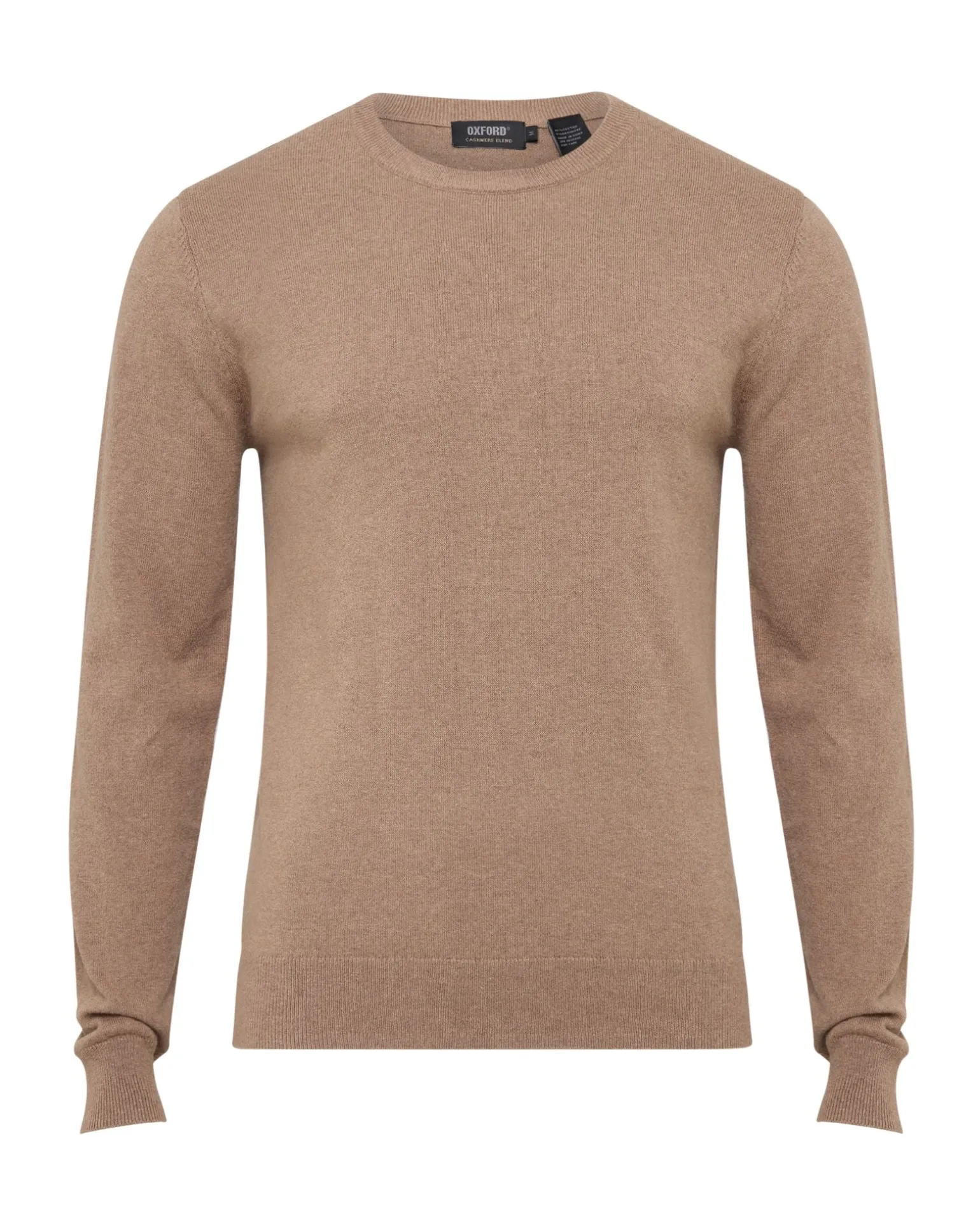 Cotton Cashmere Crew Neck Knit