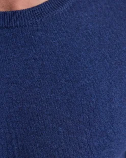 Cotton Cashmere Crew Neck Knit