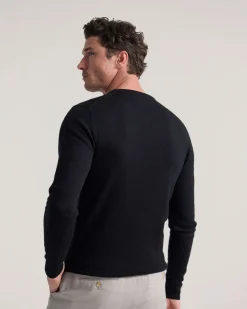 Crew Neck Pure Merino Wool Pullover