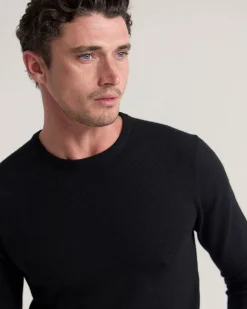 Crew Neck Pure Merino Wool Pullover