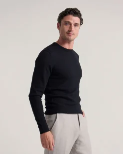 Crew Neck Pure Merino Wool Pullover