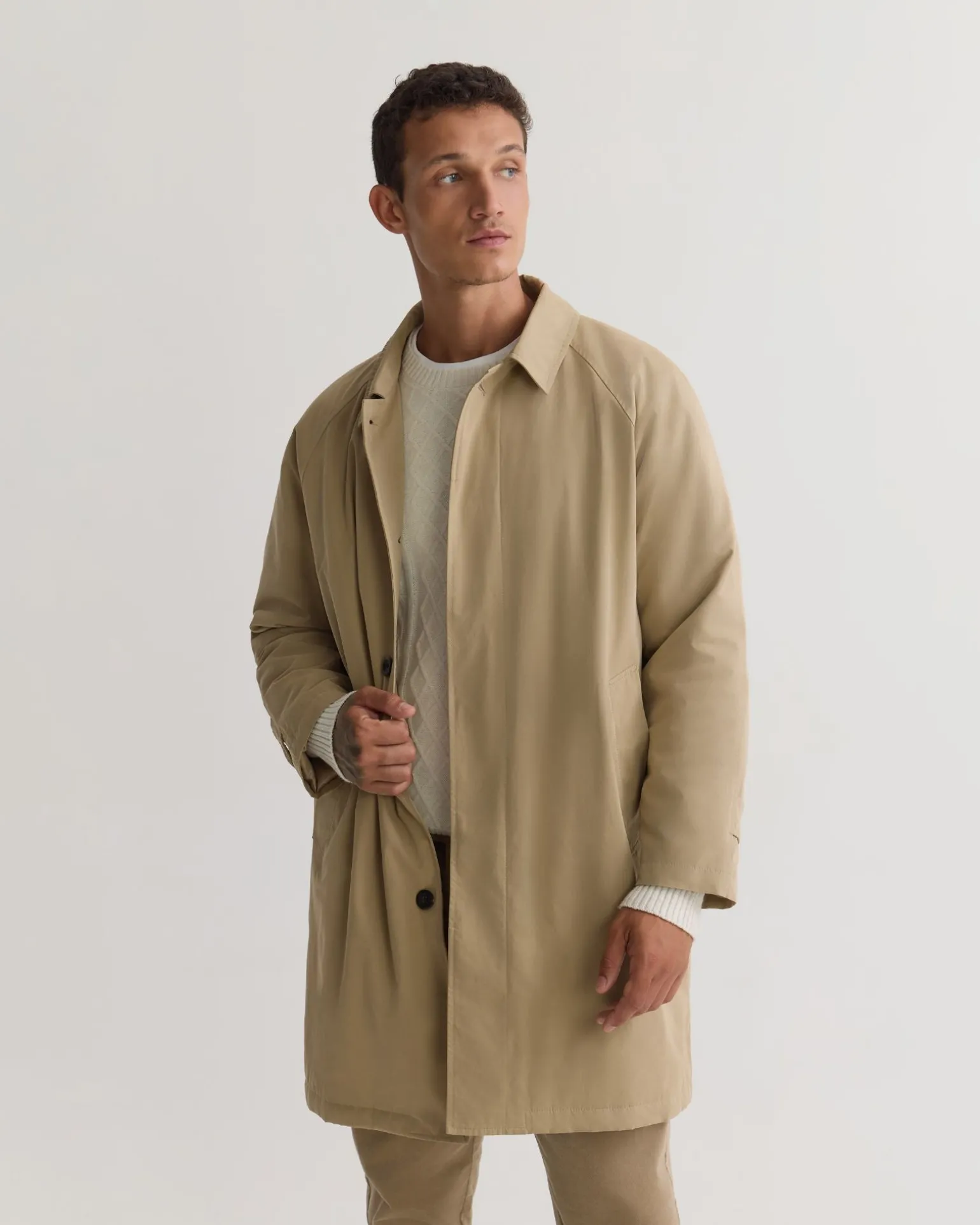 Daniel Water Resistant Trenchcoat