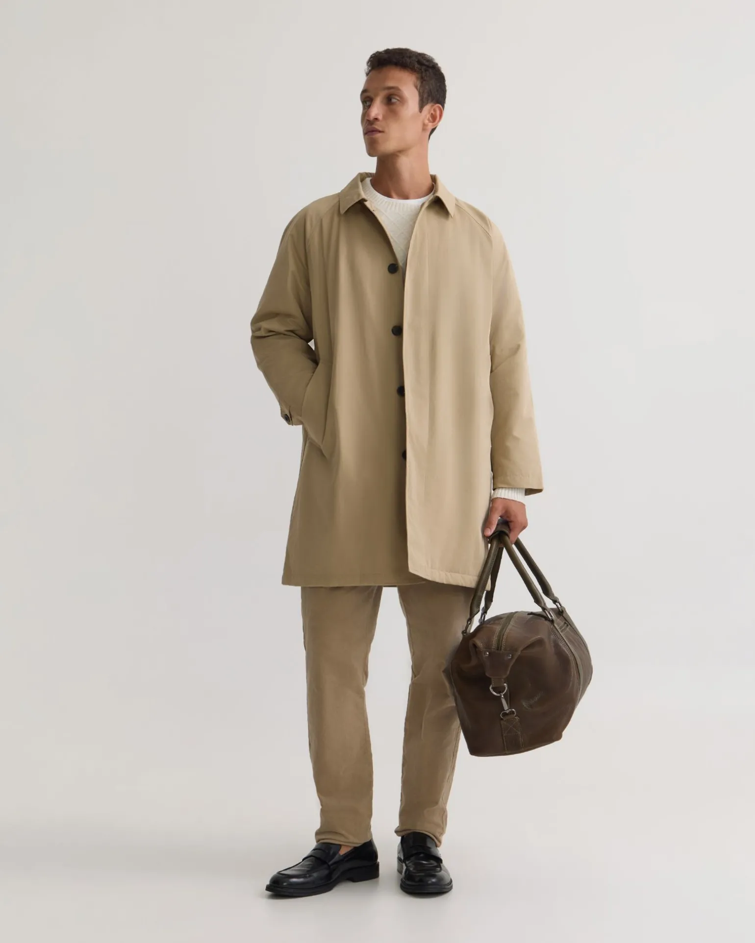 Daniel Water Resistant Trenchcoat