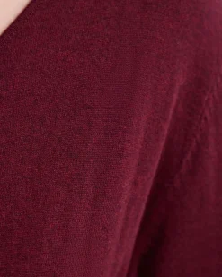 Daria Wrap Front Knitted Top