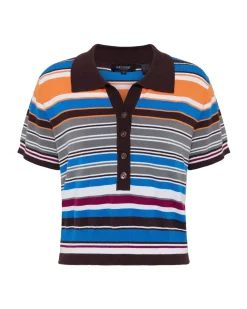 Dina Stripe Polo