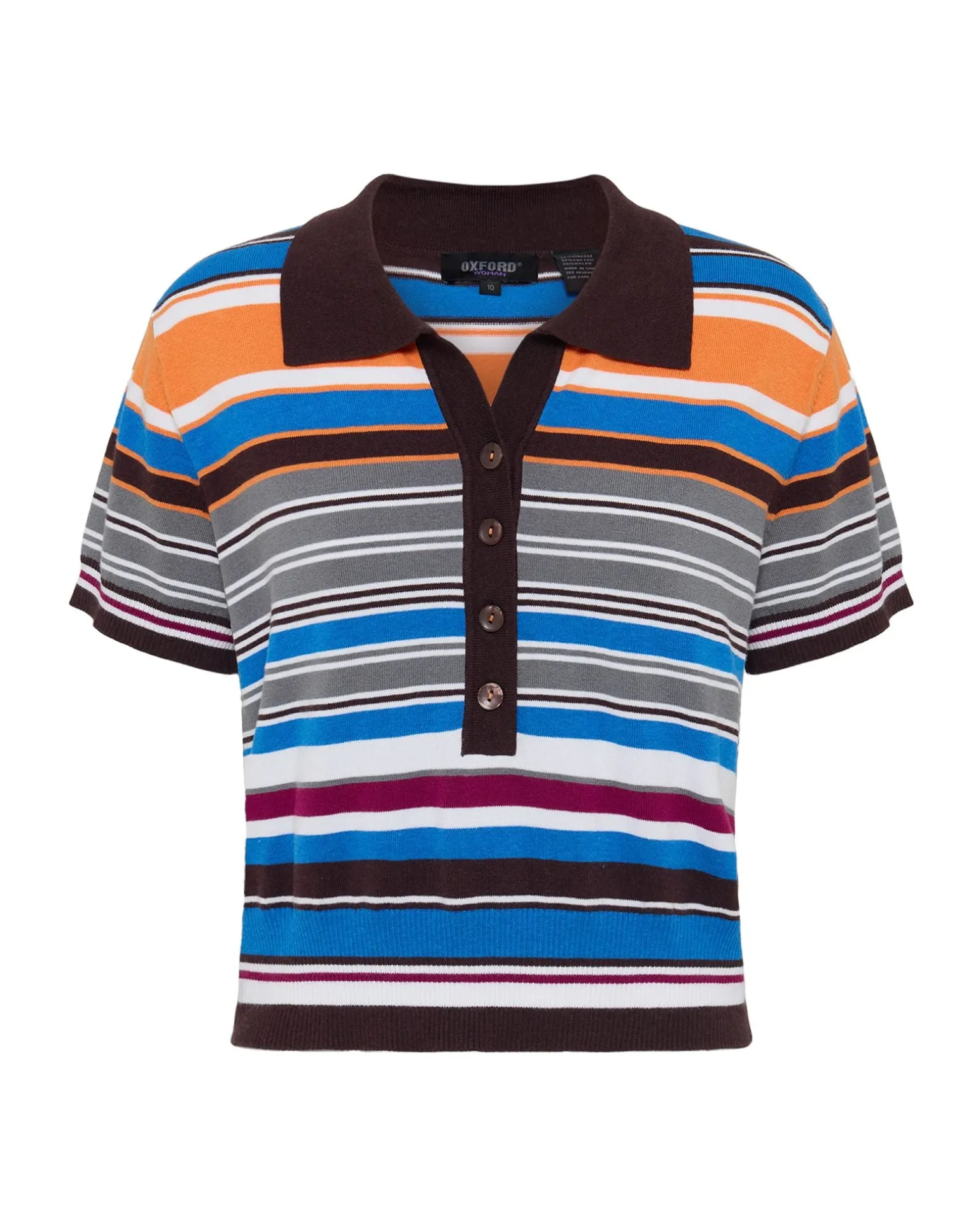 Dina Stripe Polo