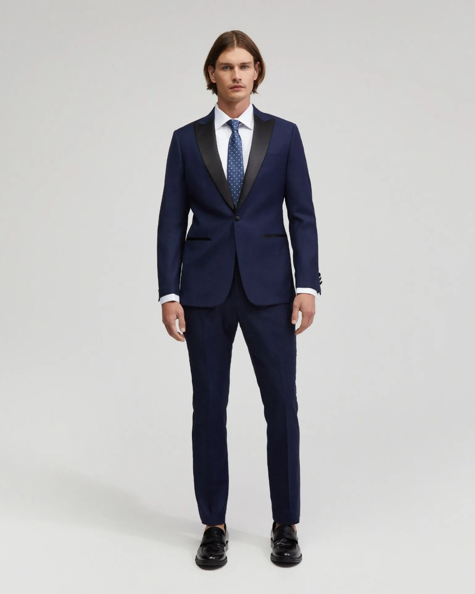 Dinner Suit Jacket With Peak Lapel