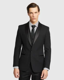 Dinner Suit Jacket With Shawl Neck