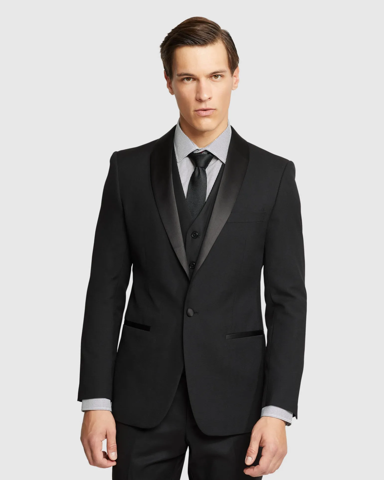 Dinner Suit Jacket With Shawl Neck