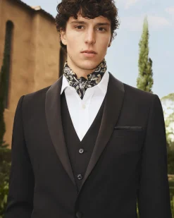 Dinner Suit Jacket With Shawl Neck