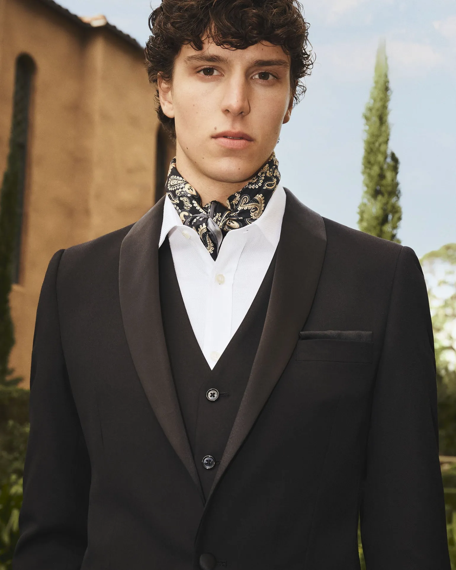 Dinner Suit Jacket With Shawl Neck