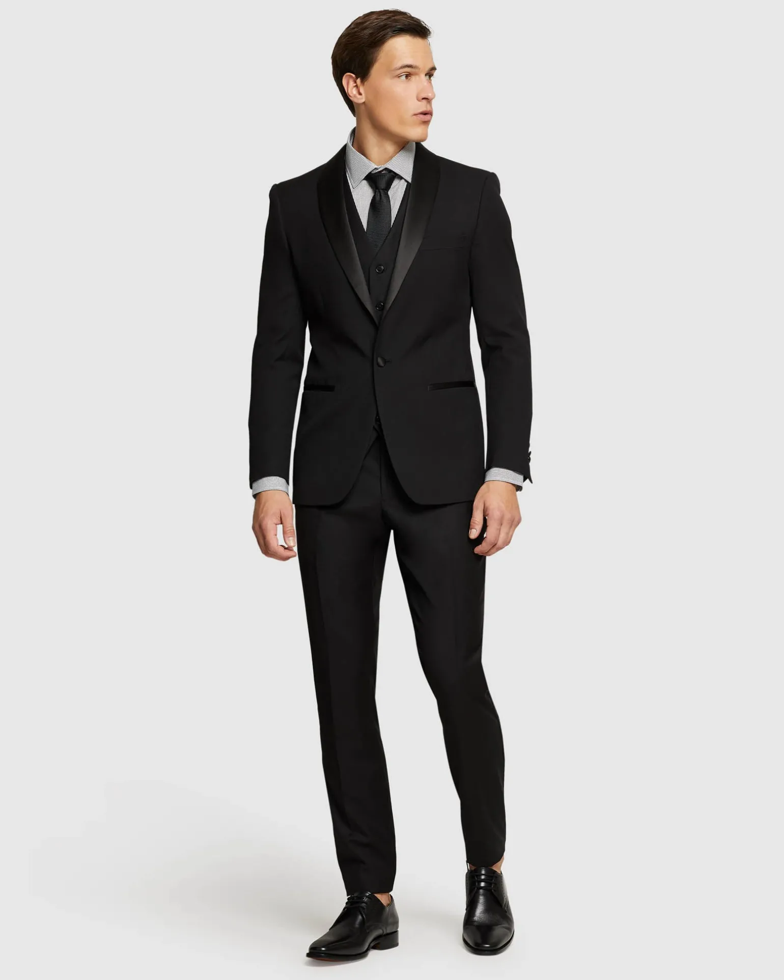 Dinner Suit Trousers With Satin Tape