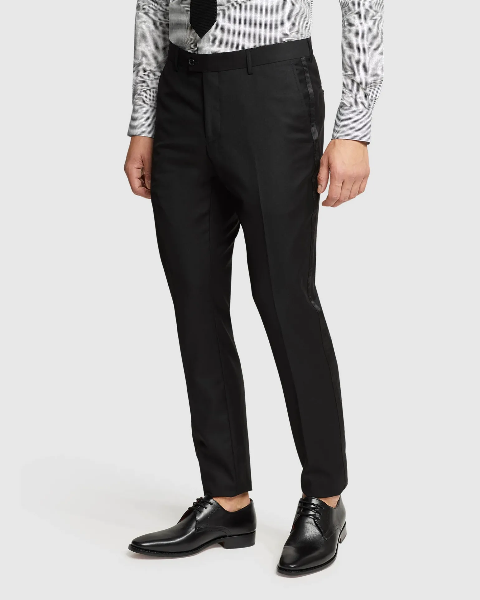 Dinner Suit Trousers With Satin Tape