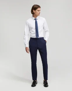 Dinner Suit Trousers With Satin Tape