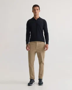 Dominic Open Polo Collar Knit