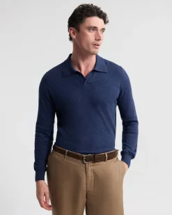 Dominic Polo Cashmere Blend Knit