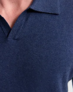 Dominic Polo Cashmere Blend Knit