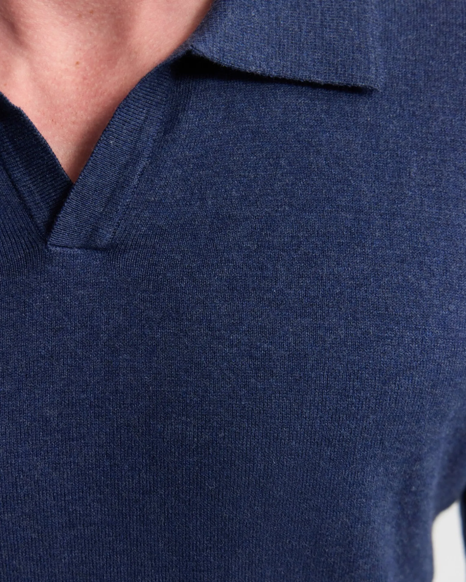 Dominic Polo Cashmere Blend Knit