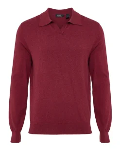 Dominic Polo Cashmere Blend Knit