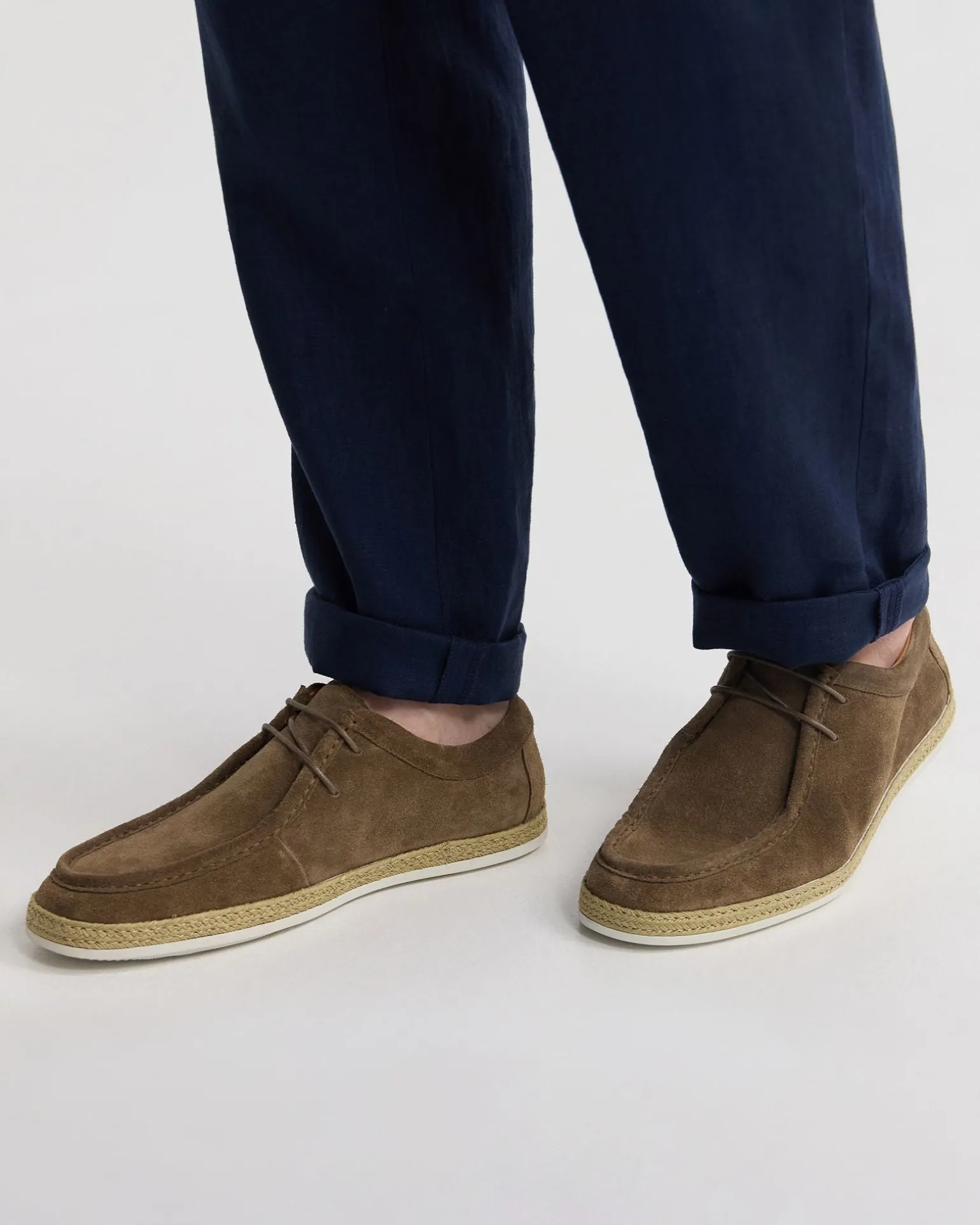 Dorian Espadrille Suede Wallaby