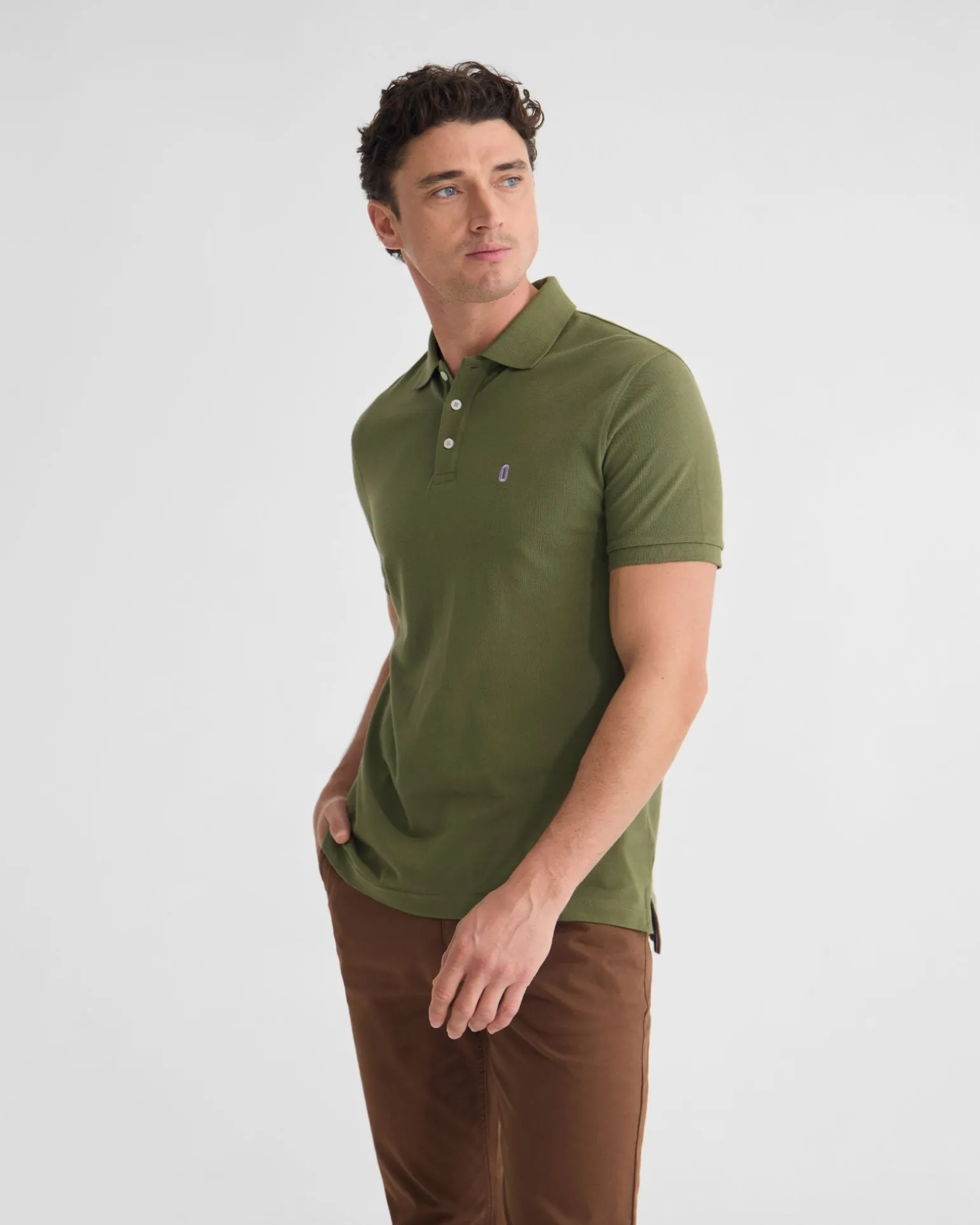 Dustin Organic Cotton Polo 'O'Emb