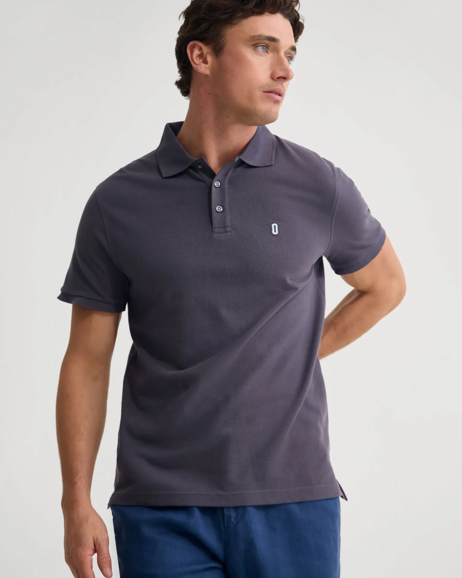 Dustin Organic Cotton Polo 'O'Emb
