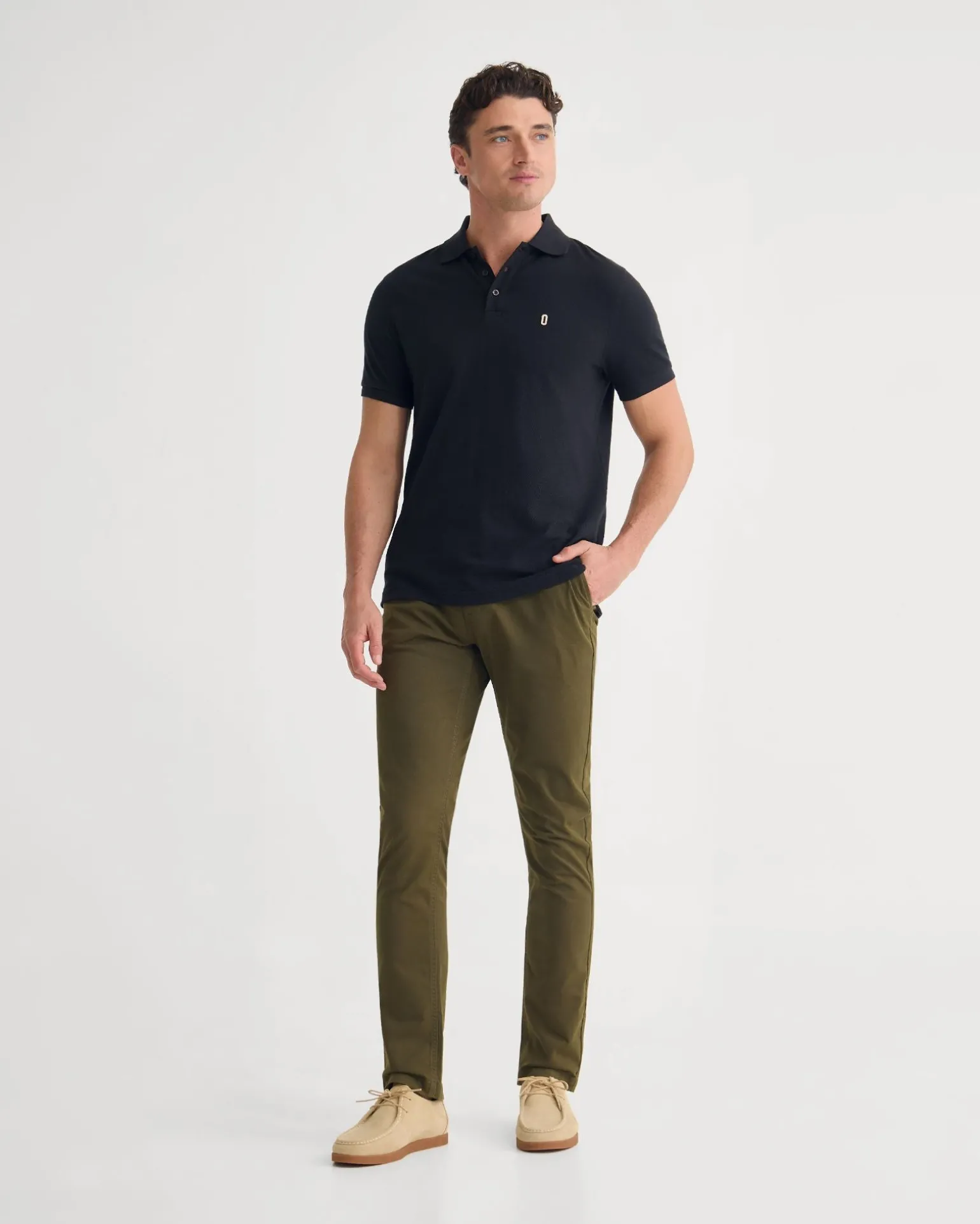 Dustin Organic Cotton Polo 'O'Emb