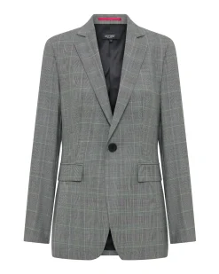 Ebony Pure Wool Suit Jacket