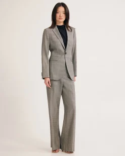 Ebony Pure Wool Suit Jacket
