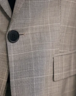 Ebony Pure Wool Suit Jacket