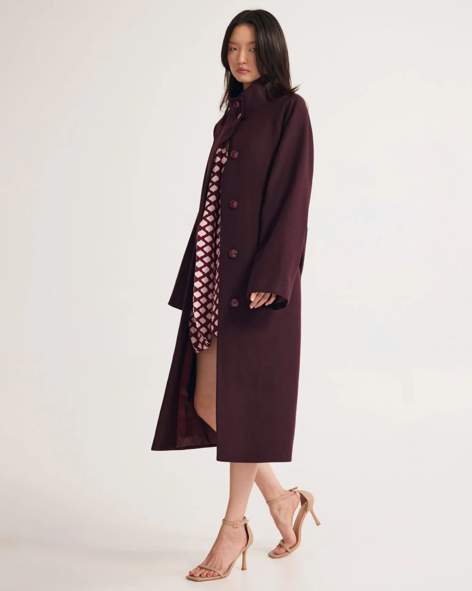 Edi Funnel Collar Coat
