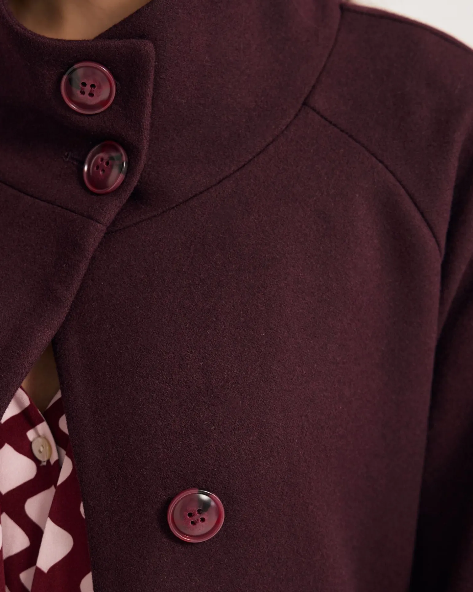 Edi Funnel Collar Coat