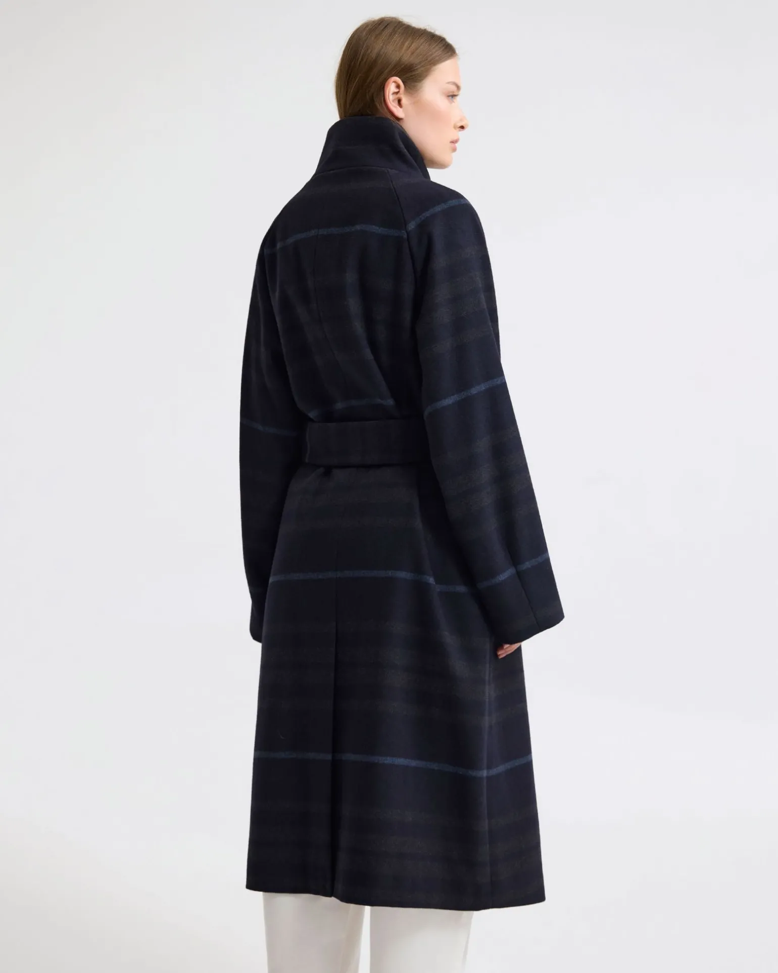 Edi Wool Funnel Collar Coat