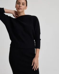 Emma Off Shoulder Knit Dress