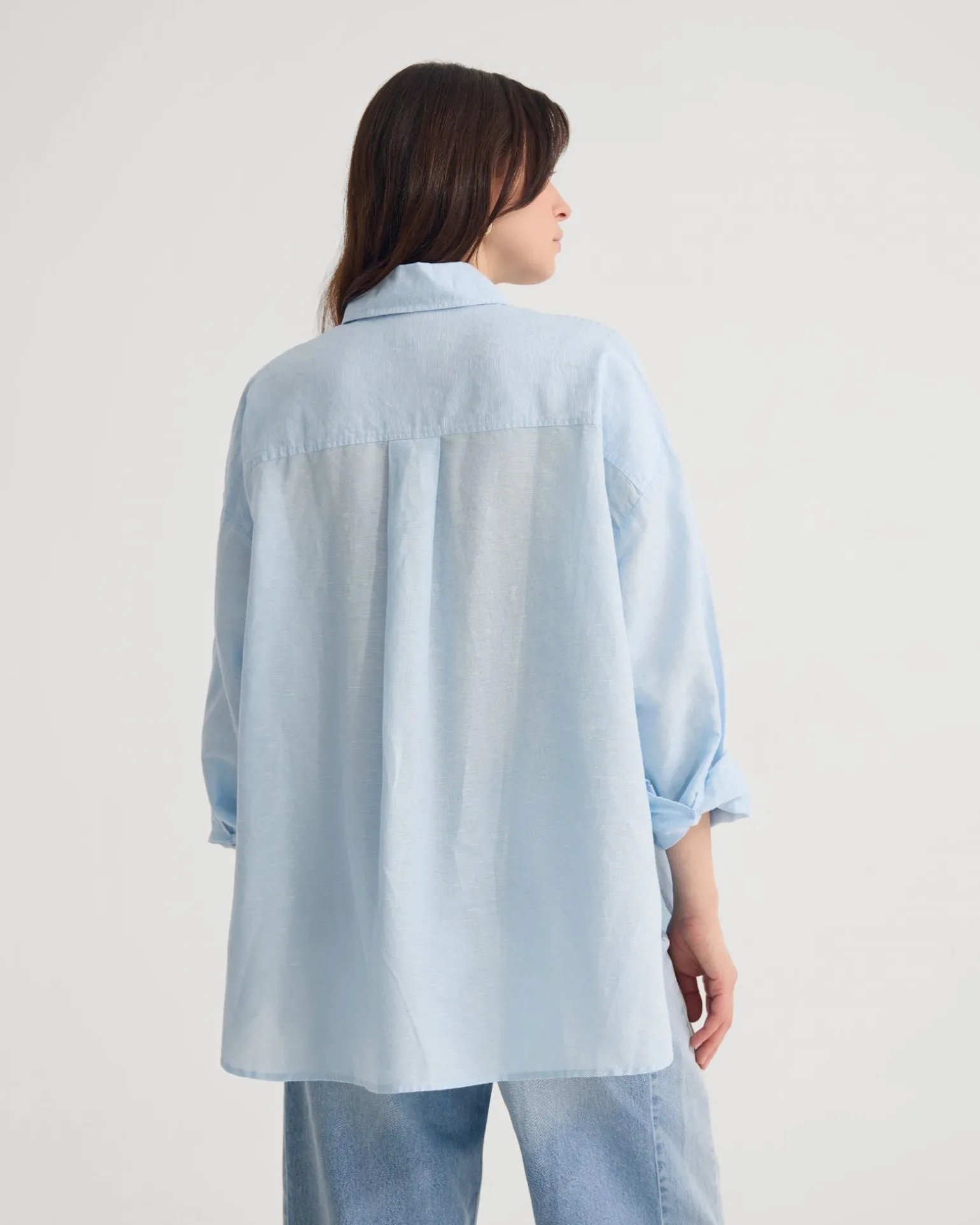 Erika Washed Casual Linen Shirt