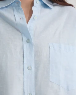 Erika Washed Casual Linen Shirt