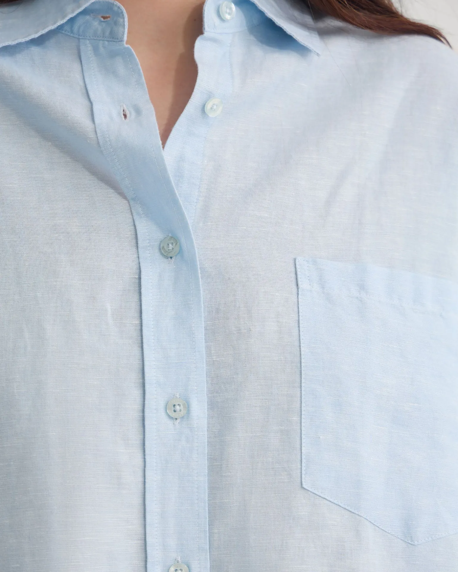 Erika Washed Casual Linen Shirt