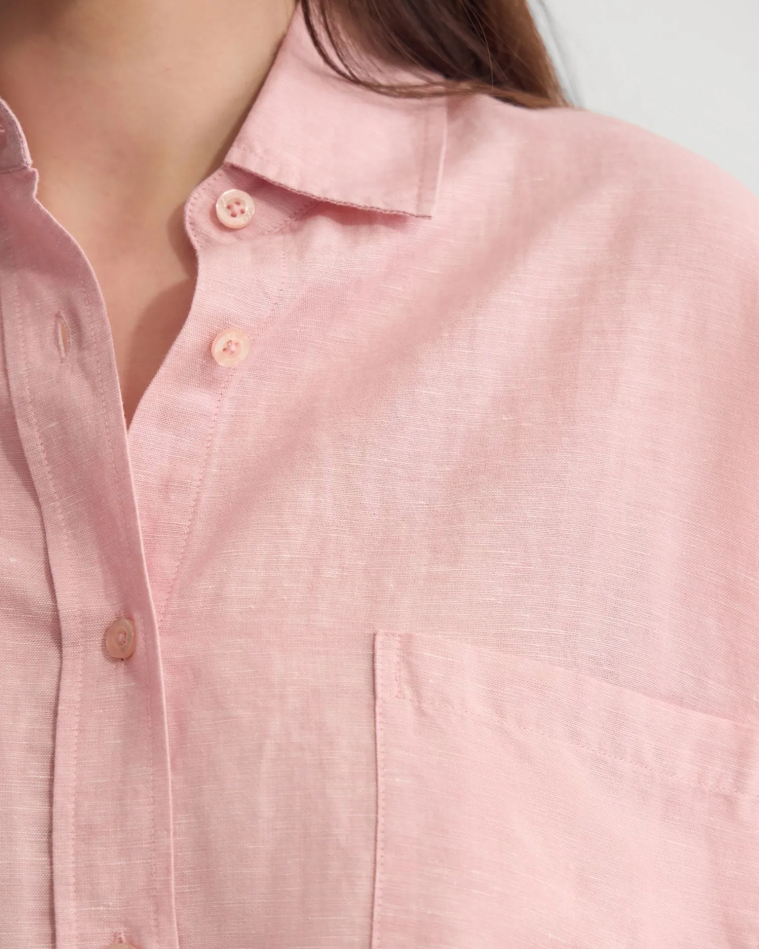 Erika Washed Casual Linen Shirt