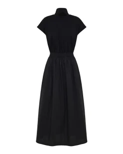 Esrealla High Collar Dress